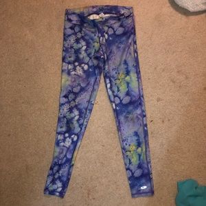 multi color leggings galaxy style